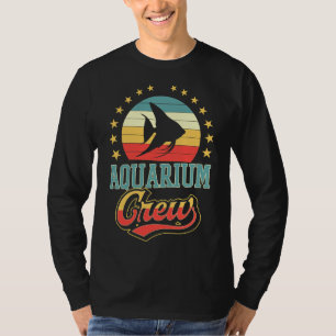 T-shirt Aquarium Crew Fish Tank Set Et Aquarium S
