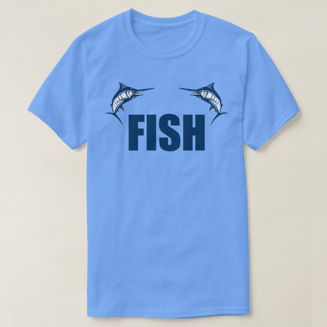 T-shirt Aquarium Fish Fishing (Design devant)
