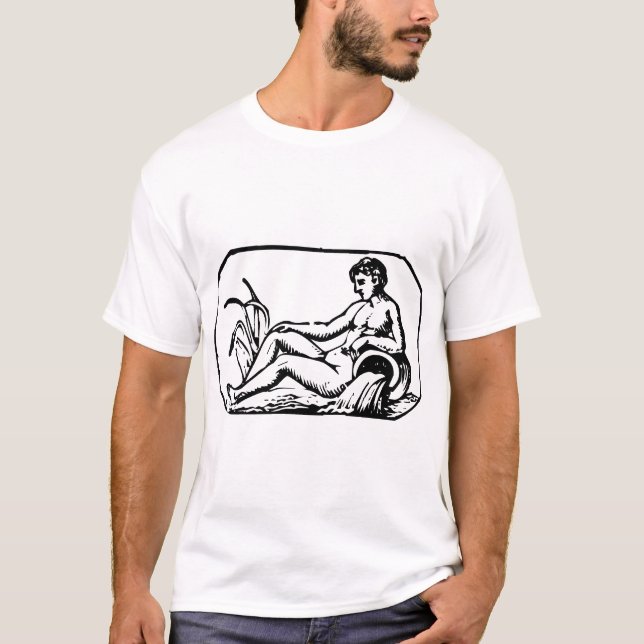 T-shirt Aquarius - Non étiqueté (Devant)
