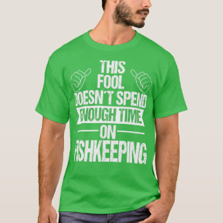 T-shirt Aquascape Coral Reef Aquascaper Pêcheur