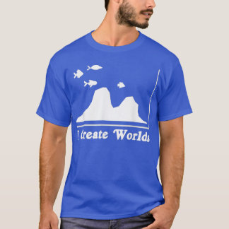 T-shirt Aquascaper Aquascaper Aquarium Fish Keeper I Crea