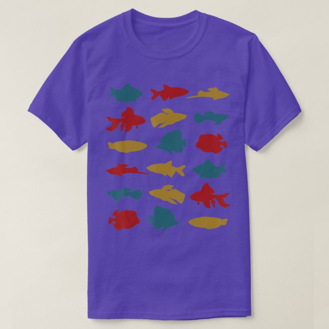 T-shirt Aquascaping Aquarist Pêcheur Poisson (Design devant)