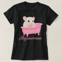 Aquawoman Gerbille dans une Baignoire Rose | Ronge