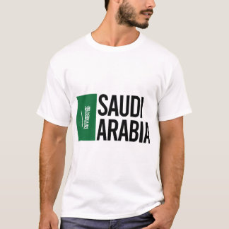 T-shirt Arabie Saoudite Collection de design minimal