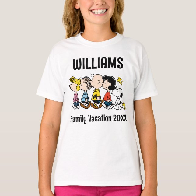 T-shirt Arachides Gang Famille Vacances (Devant)