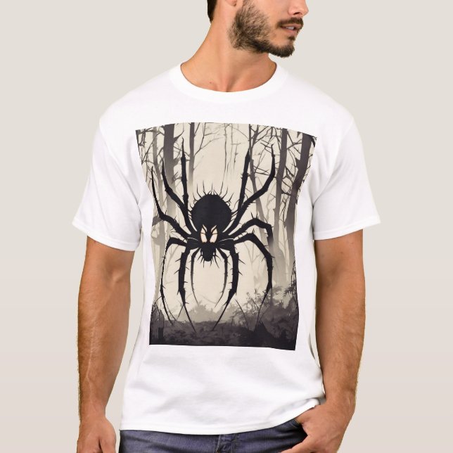 T-shirt Arachnid Enigma Tshirt. (Devant)