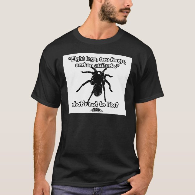 T-shirt Arachnophobia - conception #16 d'art de tarentule (Devant)