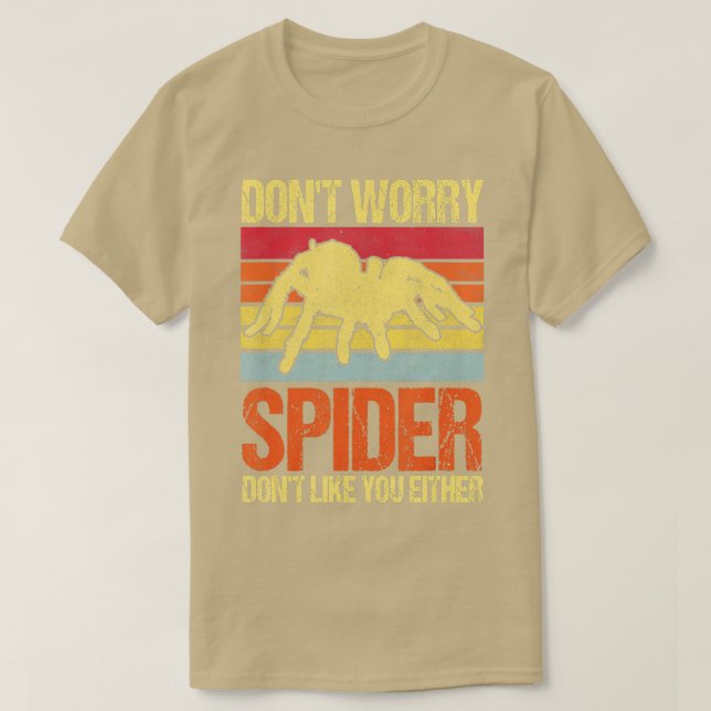T-shirt Araignée Amour Pour Hommes Femmes Peur Tarantula P (Design devant)
