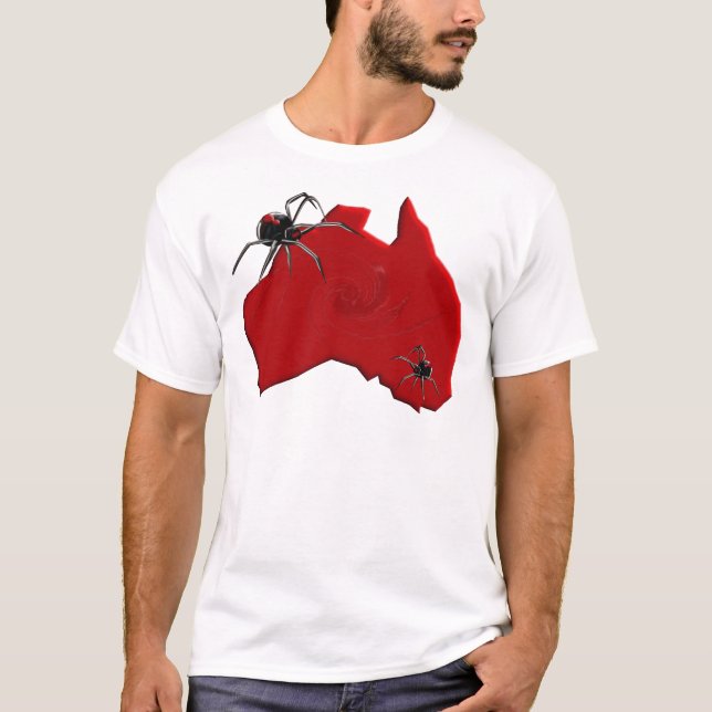 T-shirt Araignée Australie de Redback (Devant)
