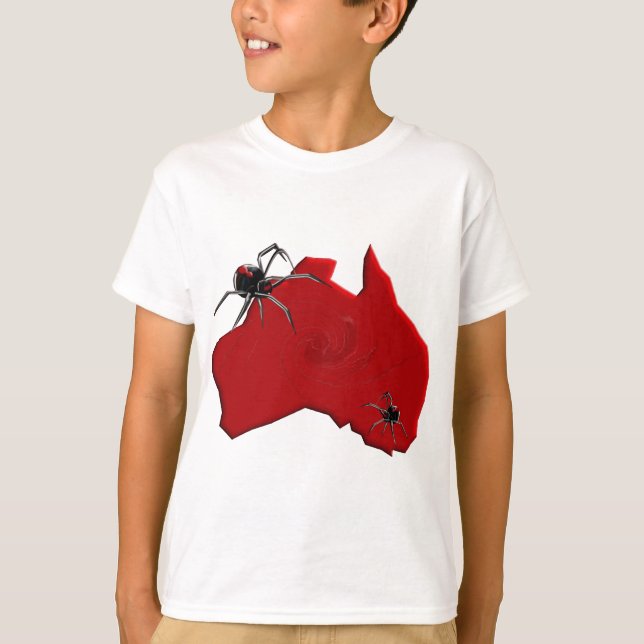 T-shirt Araignée Australie de Redback (Devant)