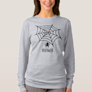 T-shirt Araignée d'Halloween et Web