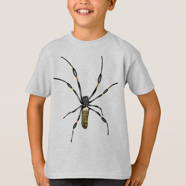 T-shirt Araignée d'or de globe (Devant)