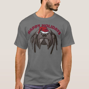 T-shirt Araignée, Phidippus regius, Joyeuses fêtes C