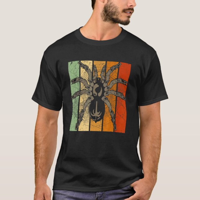 T-shirt Araignée rétro (Devant)