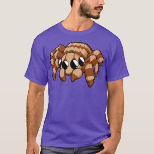 T-shirt Araignée saute Kawaii 1