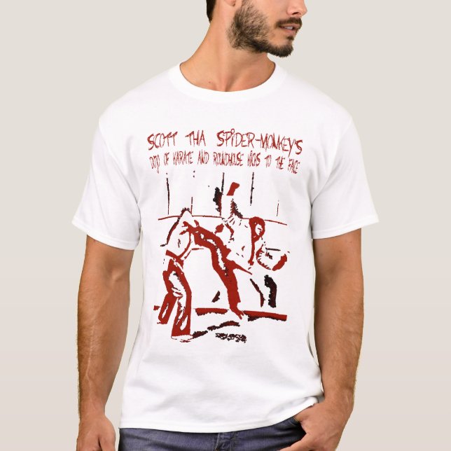 T-shirt Araignée-Singe de Scott Tha (Devant)