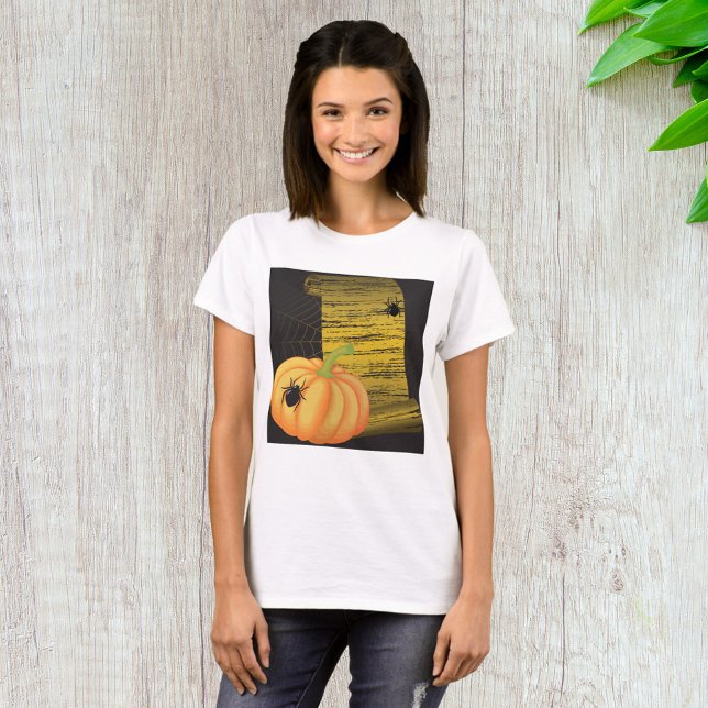 T-shirt Araignées Et Citrouilles (Créateur téléchargé)