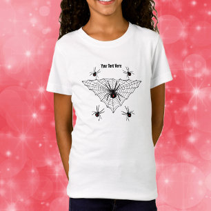 T-Shirt Araignées veuves noires aux marques d'heure rouge