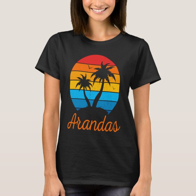 T-shirt Arandas Mexico Family Vacation Beach Tropical (Devant)