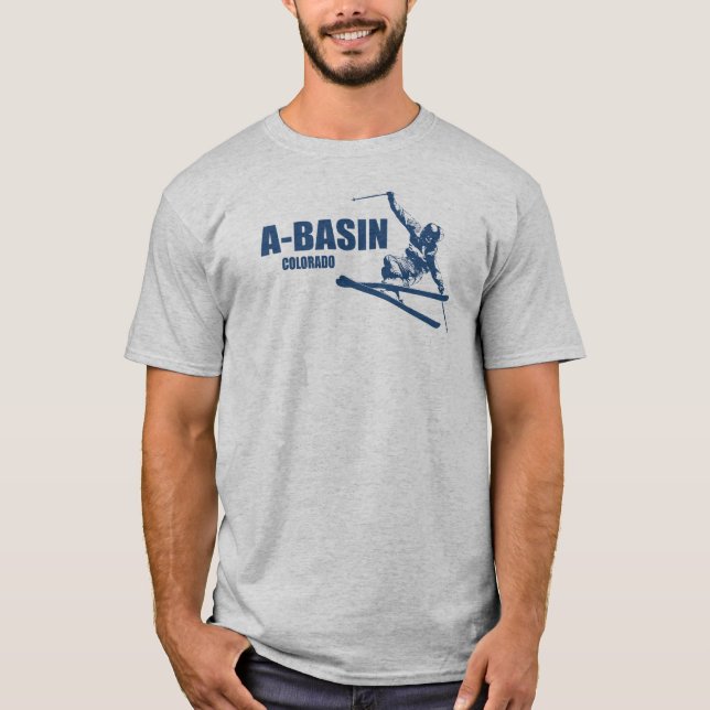 T-shirt Arapahoe Basin Colorado Skier (Devant)