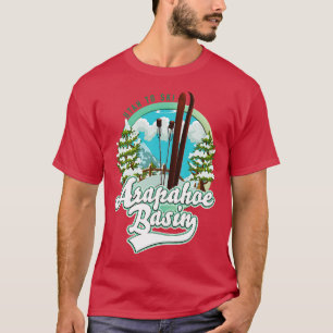 T-shirt Arapahoe Basin Utah ski