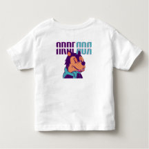 T-shirt Arberor Cartoon Toddler Fine Jersey