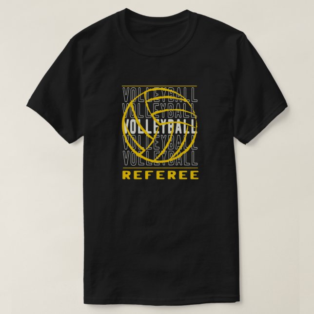 T-shirt Arbitre de volleyball (Design devant)