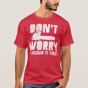 T-shirt Arboriste Arbre Logger Chainsaw