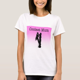 T-shirt Arboriste Chainsaw maman
