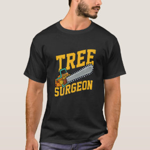T-shirt Arboriste homme au travail artisan bricoleur mécan