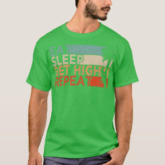 T-shirt Arboriste Manger Dormir Répéter