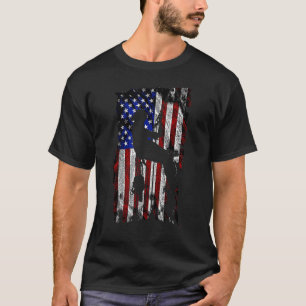 T-shirt Arboriste Outils Drapeau Arbre Chirurgien Arboricu