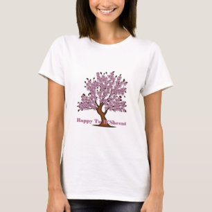 T-shirt Arbre à fleurs rose Tu B. Shevat