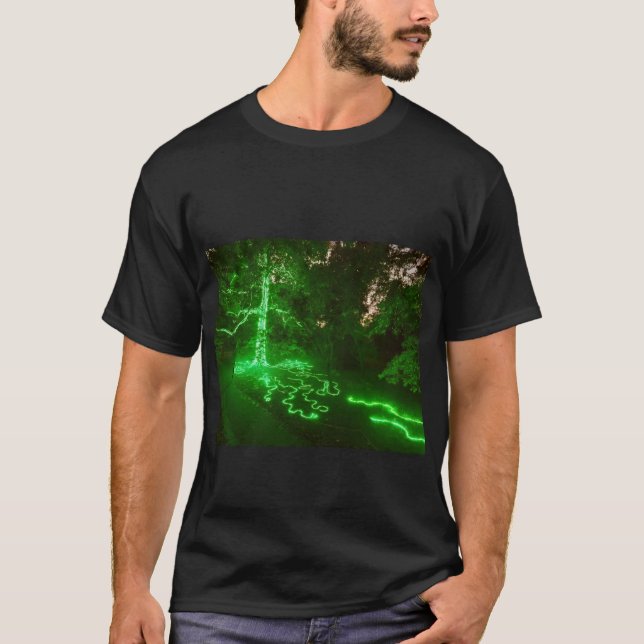 T-shirt Arbre à fluorescence 11 (Devant)