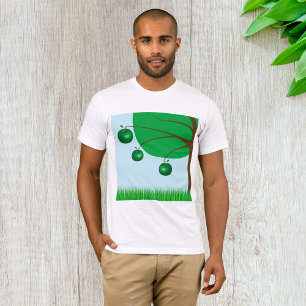 T-shirt Arbre à pomme verte