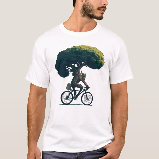 T-shirt Arbre à vélo (Devant)