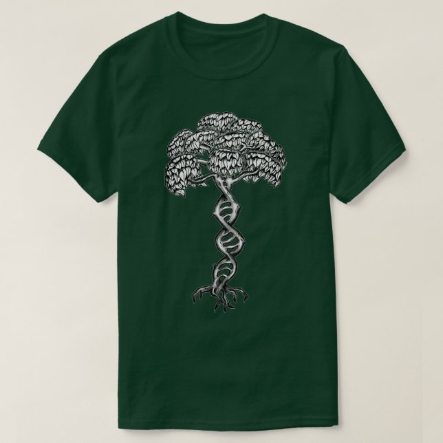 T-shirt arbre ADN (Design devant)