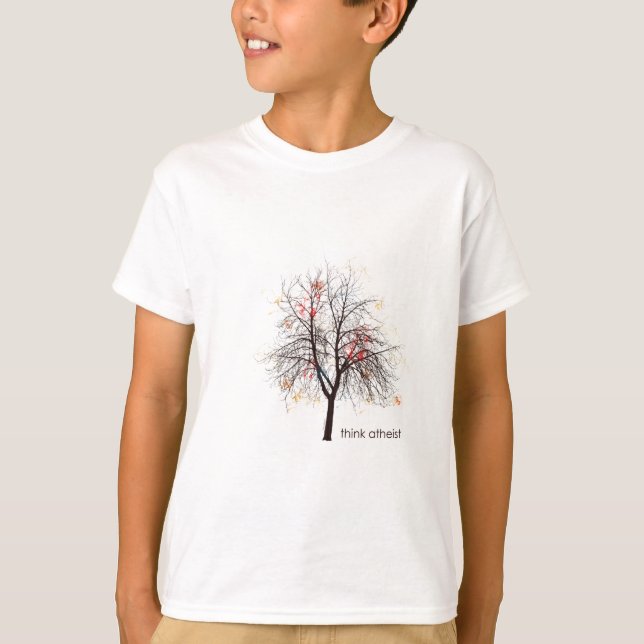 T-shirt Arbre athée (Devant)