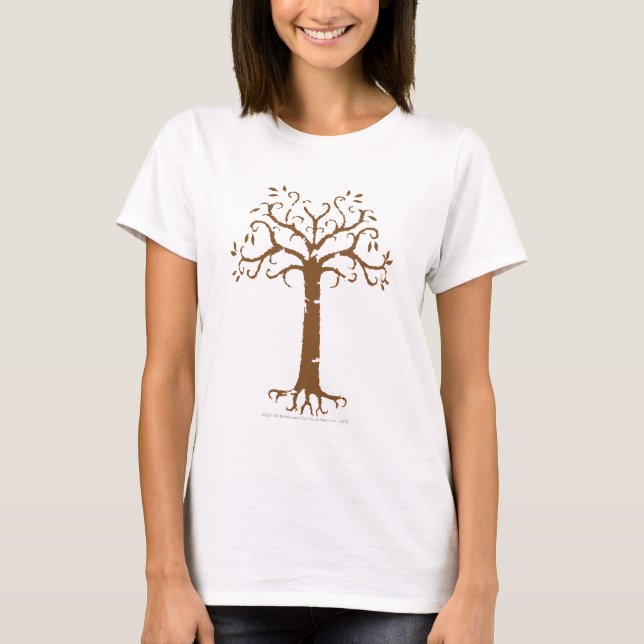 T-shirt Arbre blanc de Gondor (Devant)
