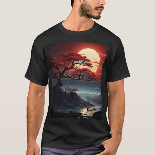 T-shirt Arbre bonsaï (Devant)