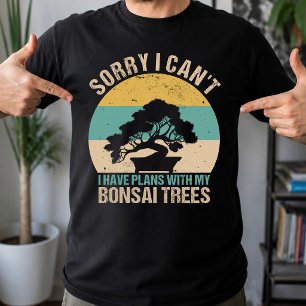 T-shirt Arbre Bonsaï - Amoureux des Plantes Intérieures de