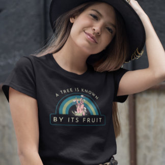 T-shirt Arbre Connu Par Sa Fruit Cow Girl
