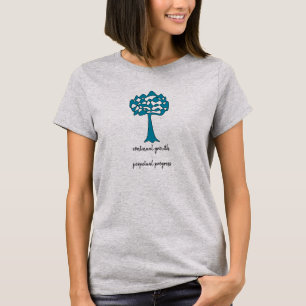 T-shirt Arbre "Croissance continue, Progrès perpétuel"