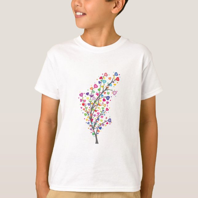 T-shirt Arbre d'amour et d'harmonie (Devant)