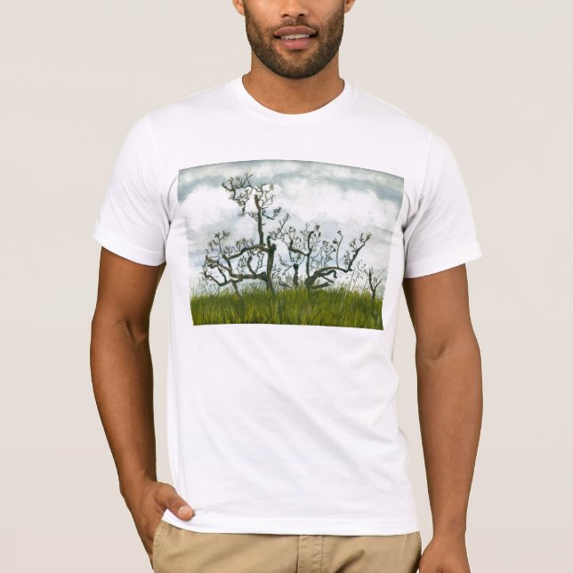 T-shirt Arbre d'aquarelle (Devant)