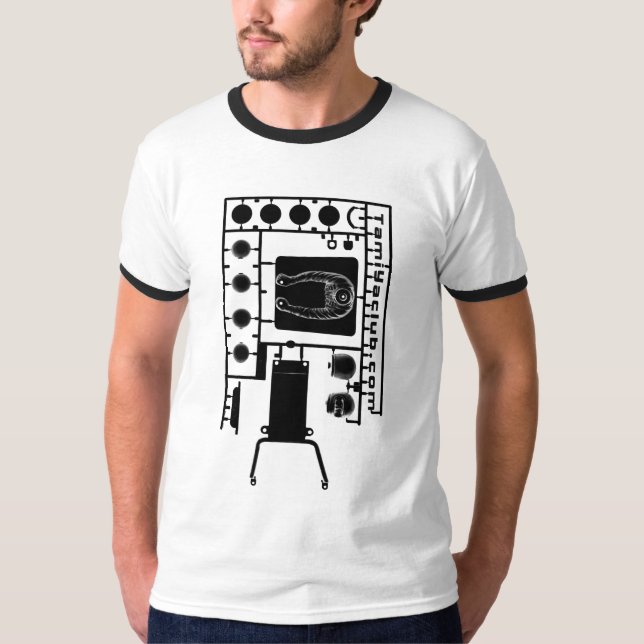 T-shirt Arbre de cavalier approximatif (Devant)