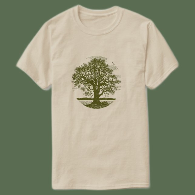 T-shirt Arbre de chêne (Créateur téléchargé)