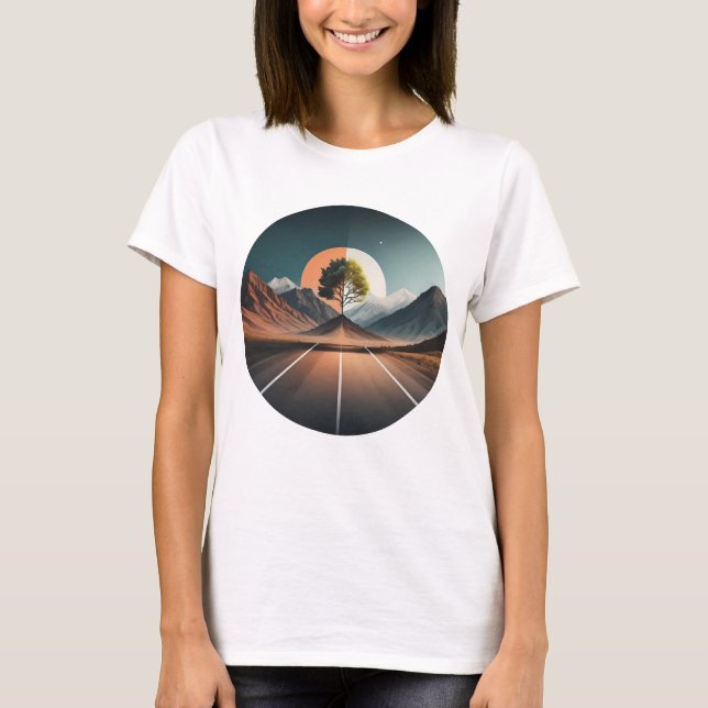 T-shirt Arbre de dessert (Devant)