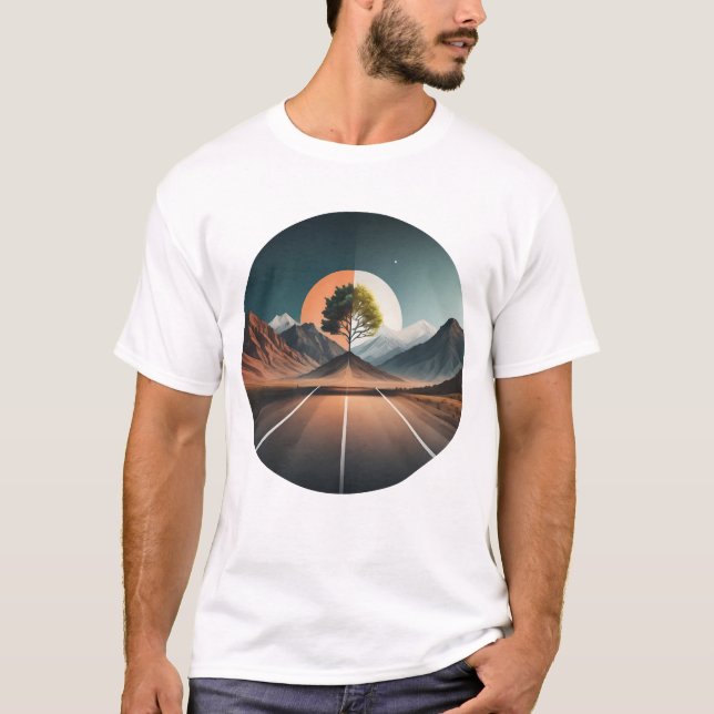 T-shirt Arbre de dessert (Devant)