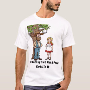 T-shirt Arbre de famille Hillbilly